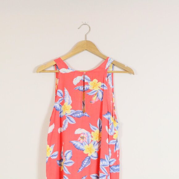 *Old Navy Pink Floral Tank Blouse* - Picture 6 of 7